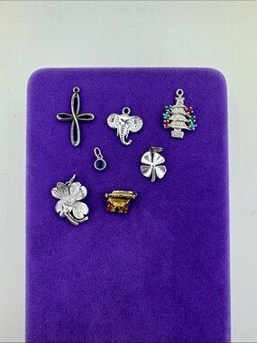 💛 Vintage Sterling Silver Charm Lot | 7 Charms